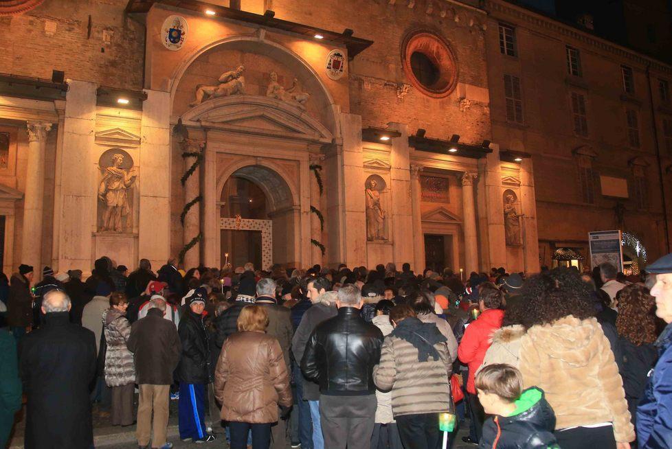 Aperta la Porta Santa «È il tempo del perdono» 