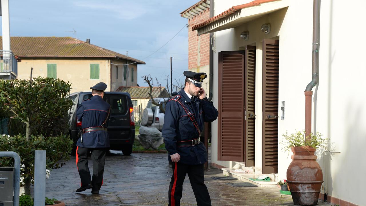 Un sopralluogo di furto (foto d'archivio)