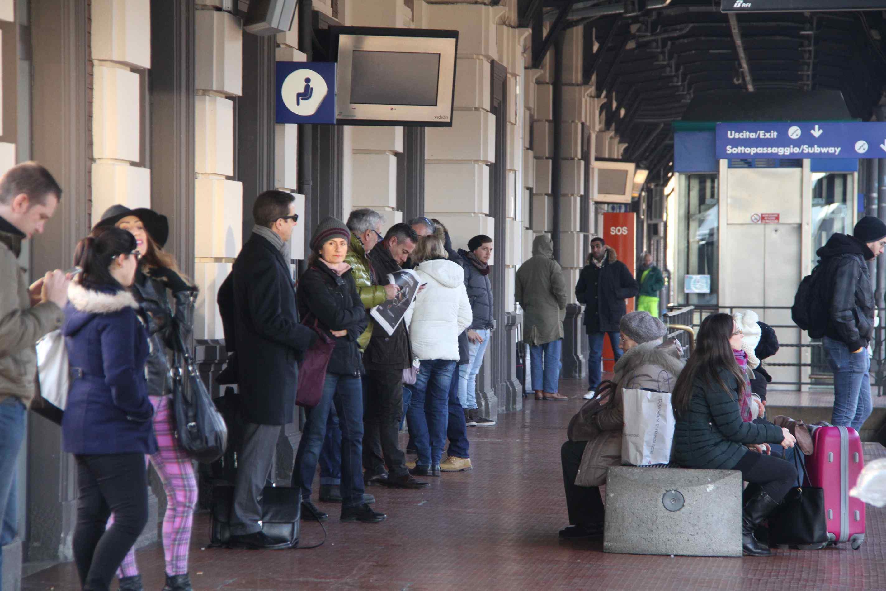 La stazione centrale di Prato