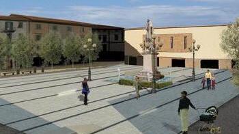 Mutuo ventennale da 1,4 milioni per i lavori in piazza Montanelli