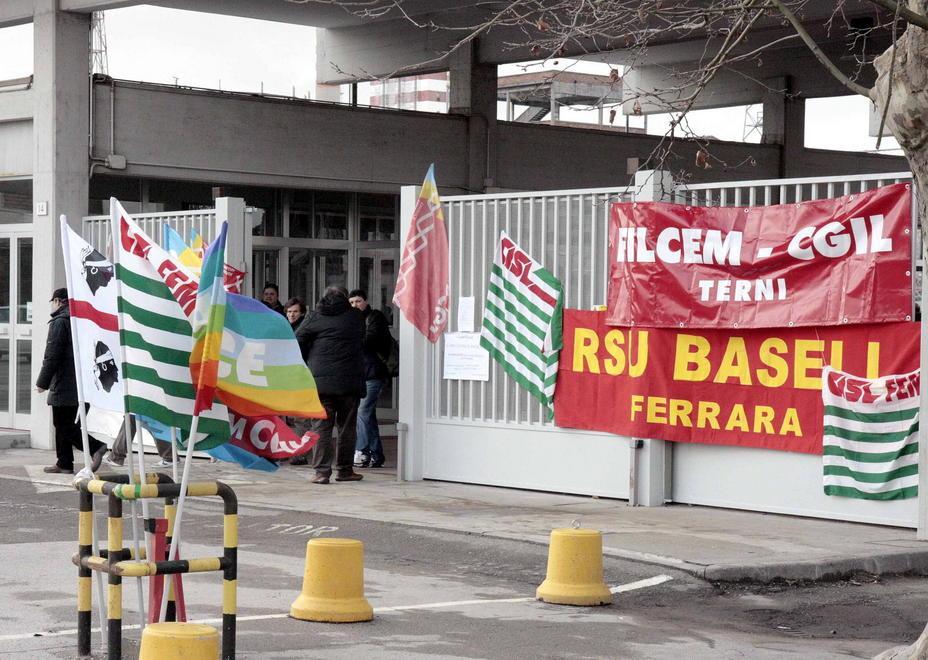 Da oggi sciopero a Basell contro i licenziamenti 