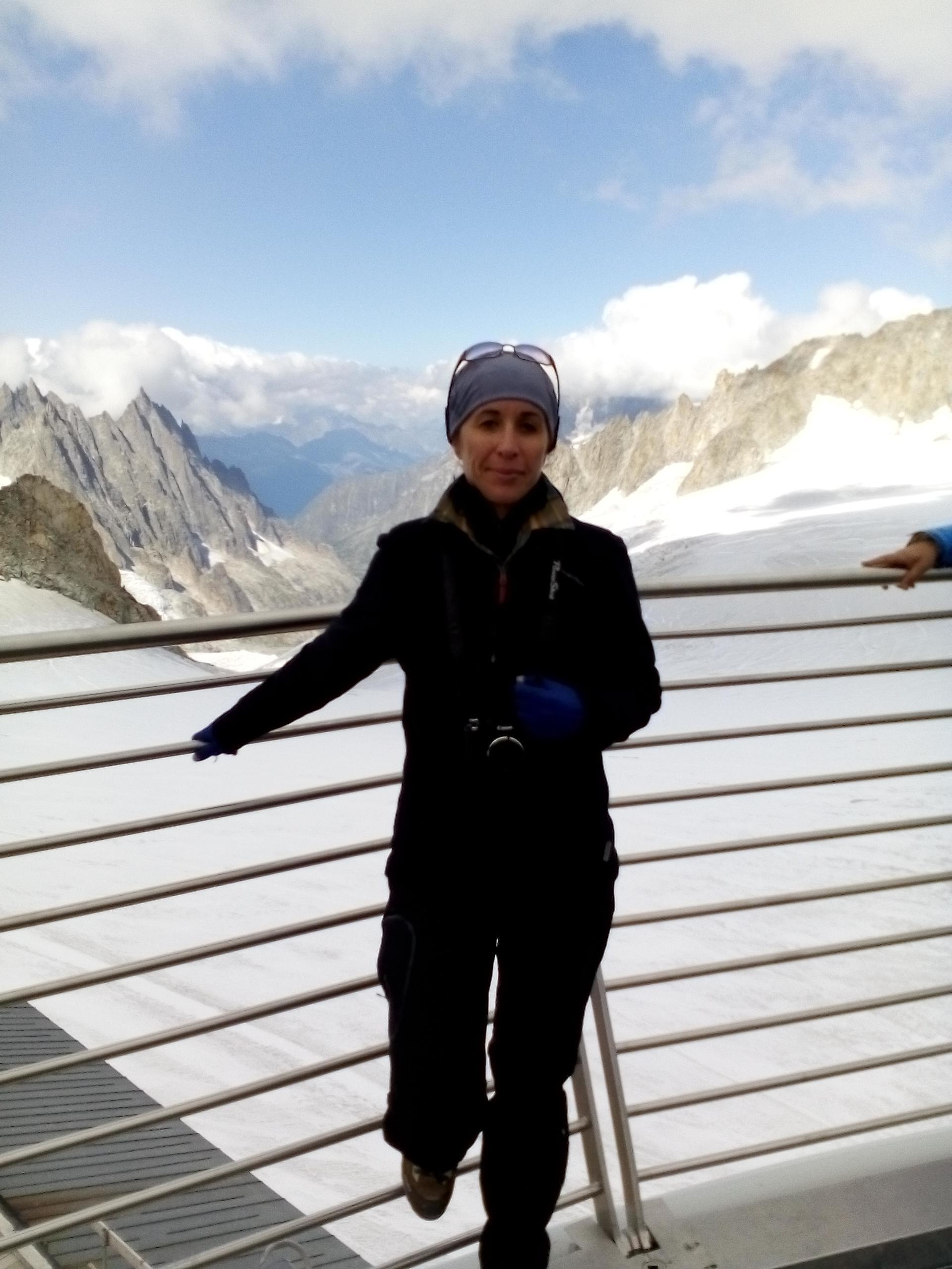 La prof. di geografia Marianna Daniele
