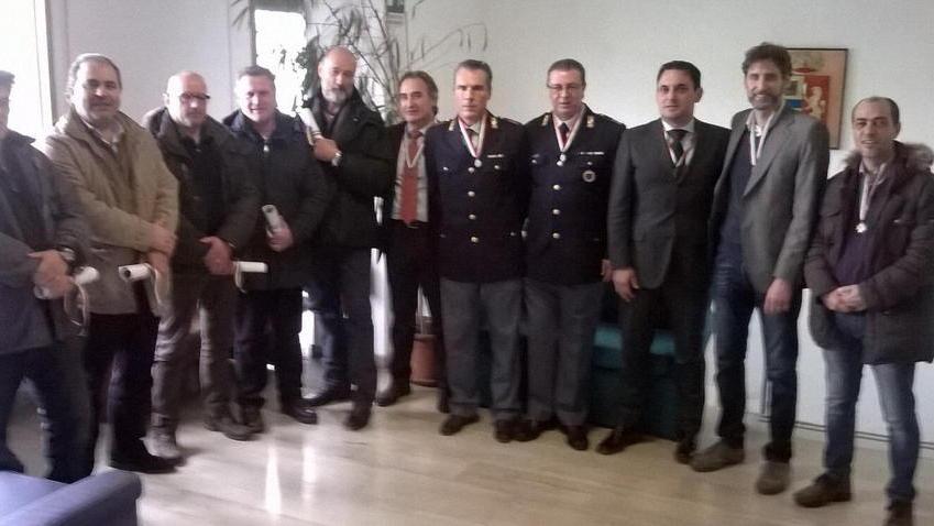 Banditi e spacciatori scoperti e arrestati: premiati i poliziotti