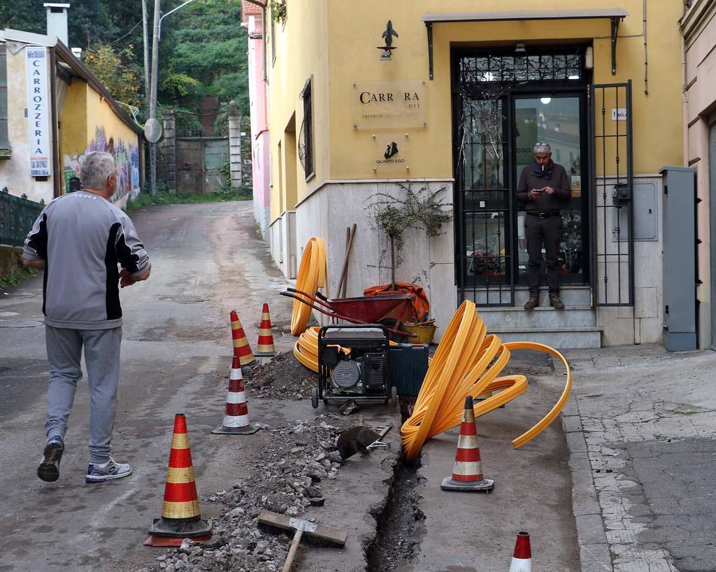 Cantieri e camion, la Lugnola torna sul piede del guerra