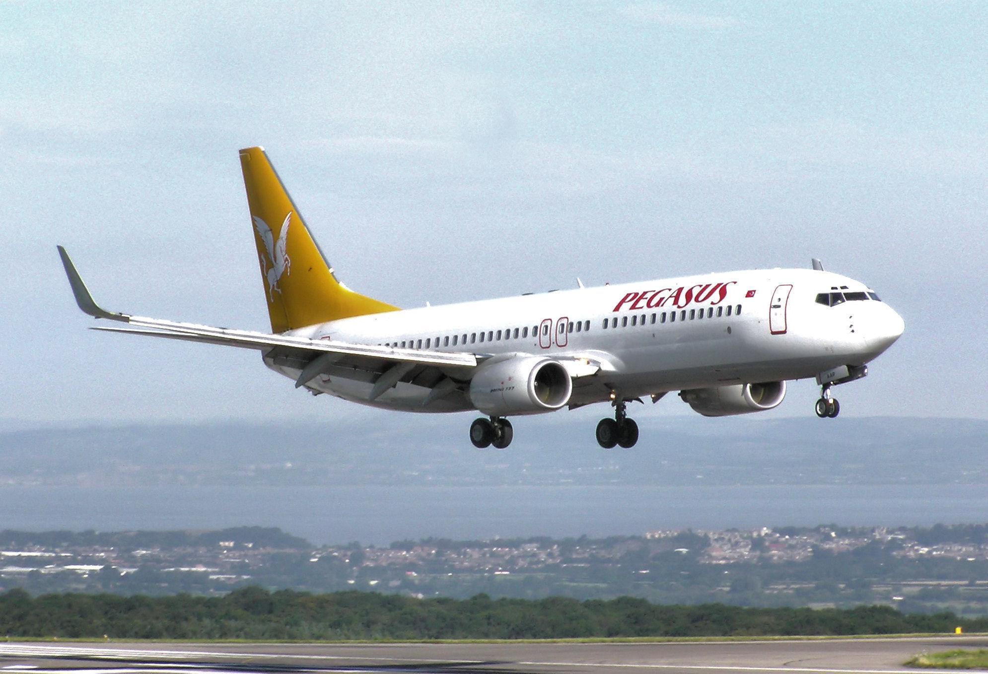 Un volo della Pegasus Airlines
