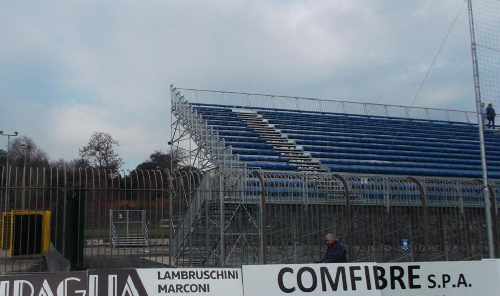 Stadio Lungobisenzio, domenica 20 pronta la nuova Curva Ferrovia 