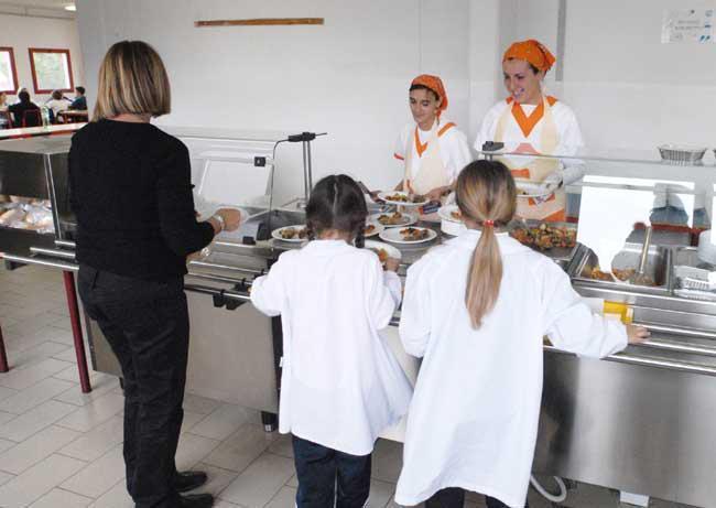 La mensa di una scuola