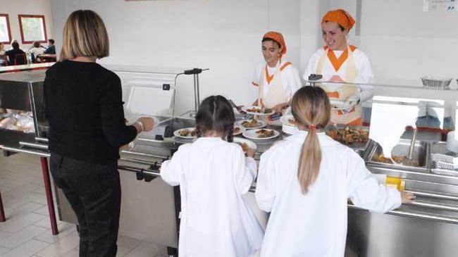La mensa di una scuola