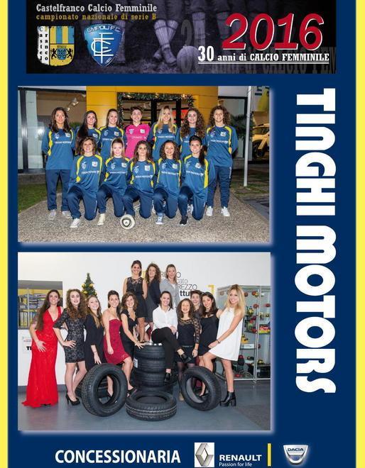 Il Castelfranco da solo in vetta e le ragazze fanno un calendario 