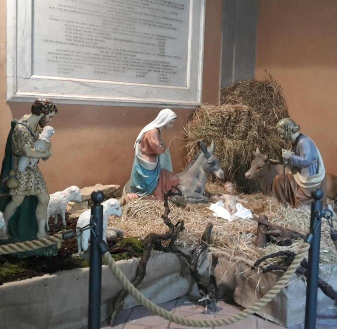 Palazzo Santini, ecco il presepe a chilometri zero