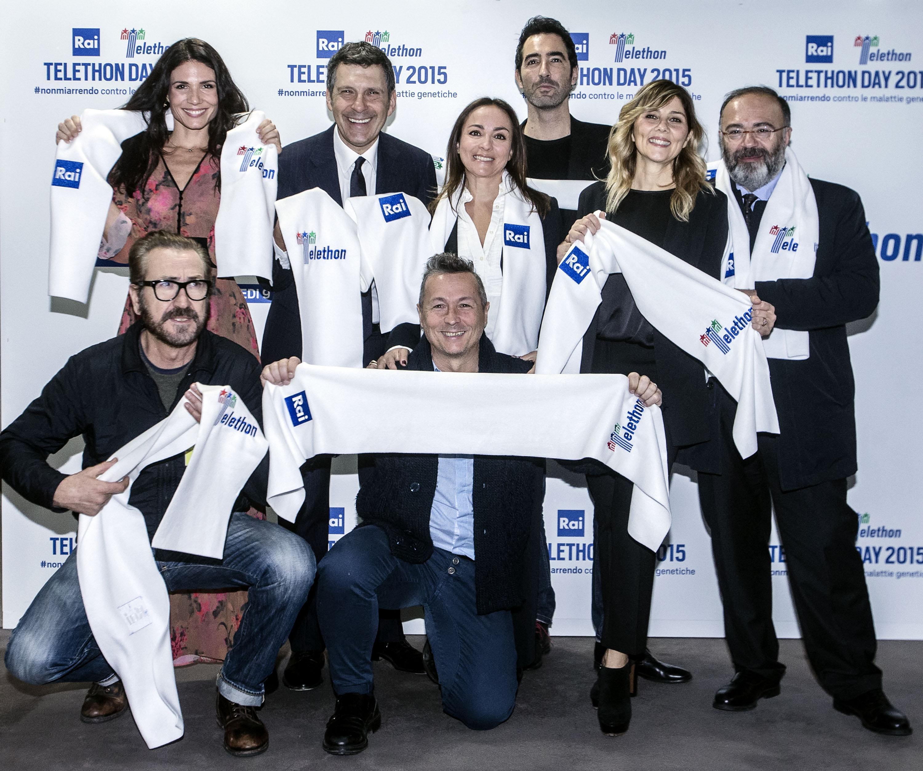 Maratona Telethon tra concerti, sport e Babbo Natale 