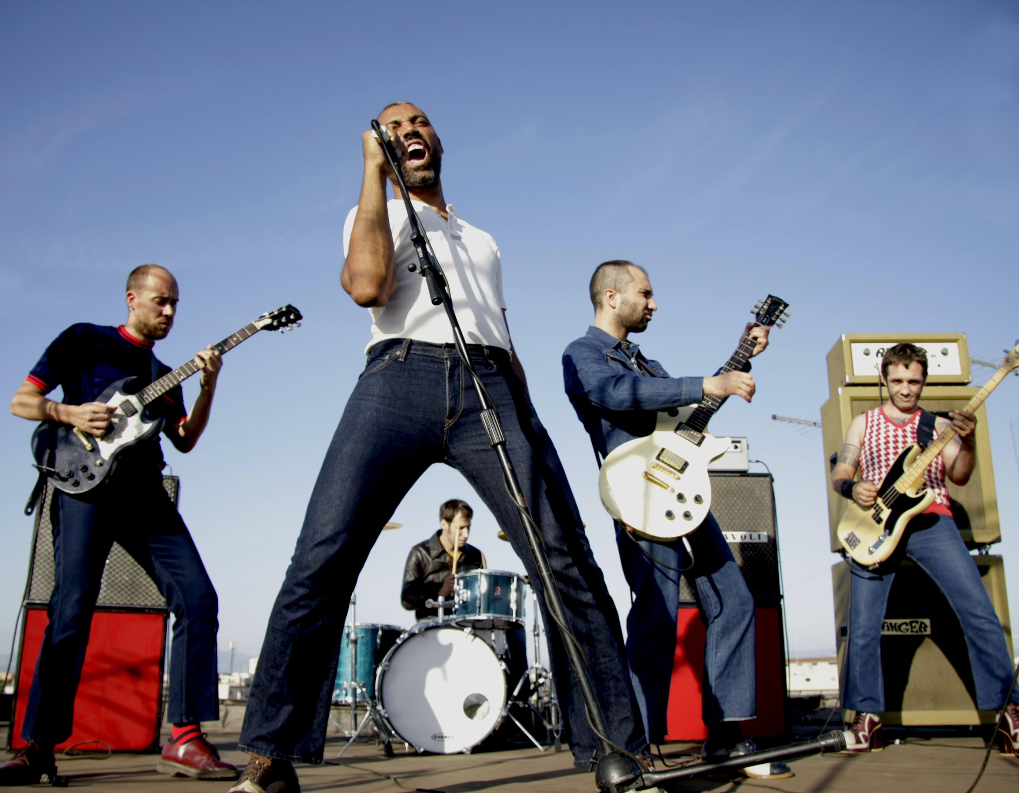 I musicisti della band Giuda