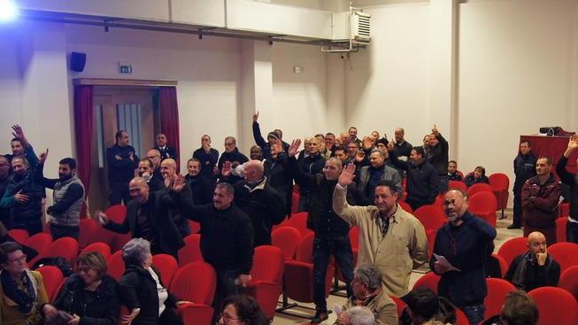 Seduta del Consiglio davanti ai reclusi