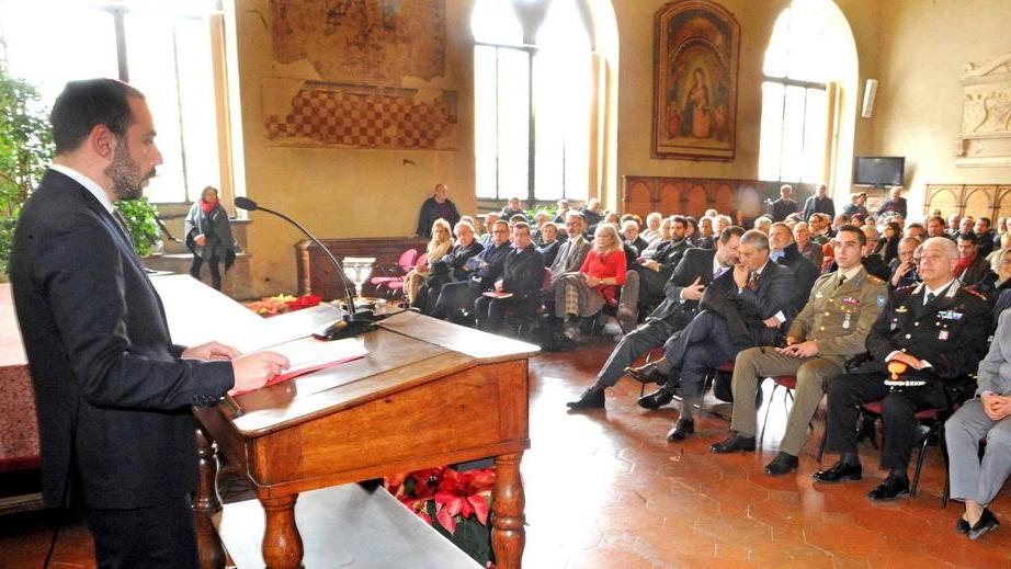 Gli auguri del sindaco: «Accogliente e partecipe, così Pistoia cambia»