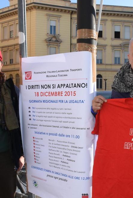 Cgil: legalità negli appalti della logistica