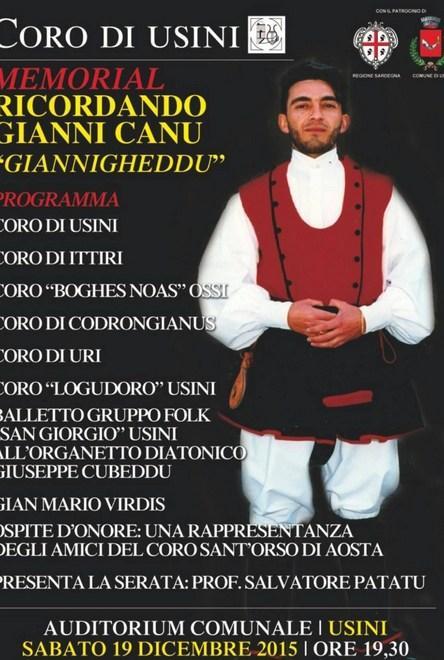 Una serata di musica in ricordo di Giannigheddu
