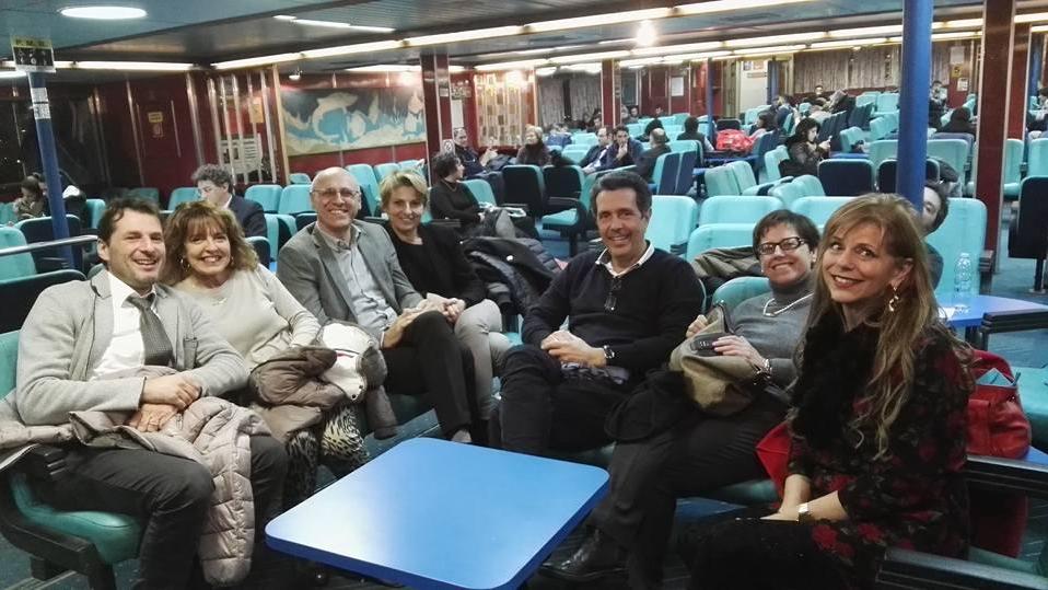 La delegazione elbana a Ischia