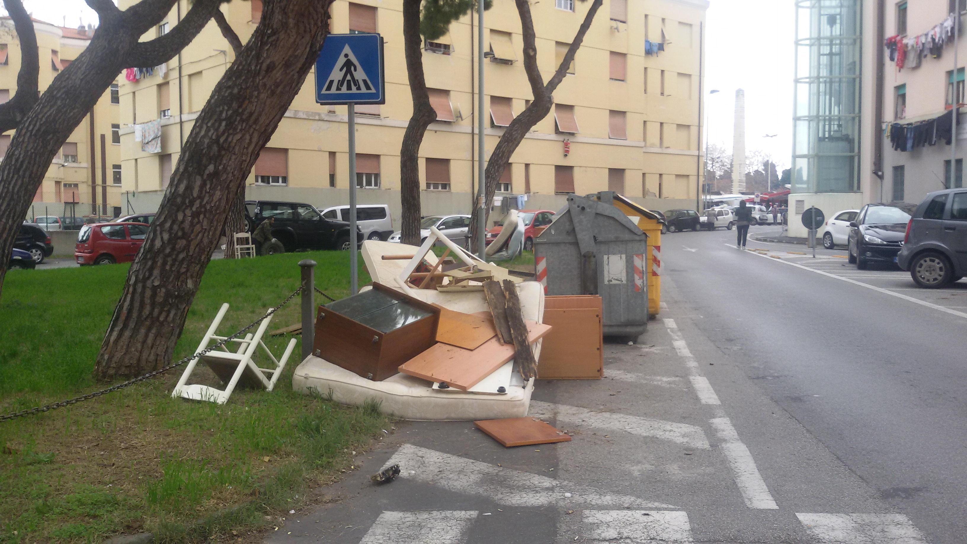 Abbandono selvaggio di rifiuti, 63 sanzioni