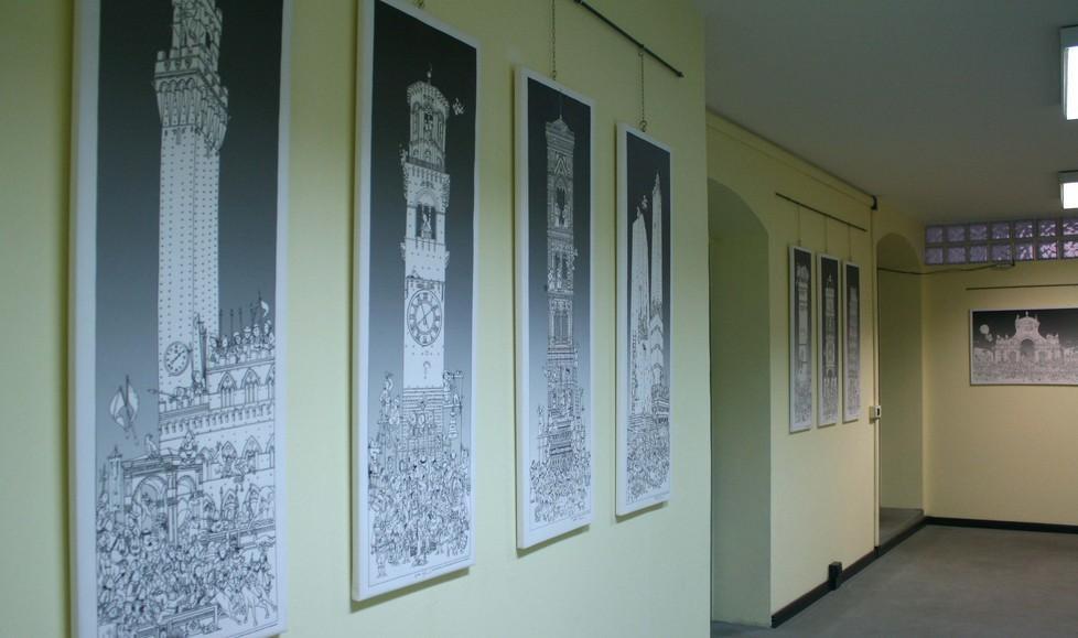 I monumenti disegnati da Gualandi 