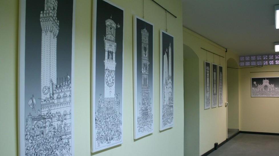 I monumenti disegnati da Gualandi