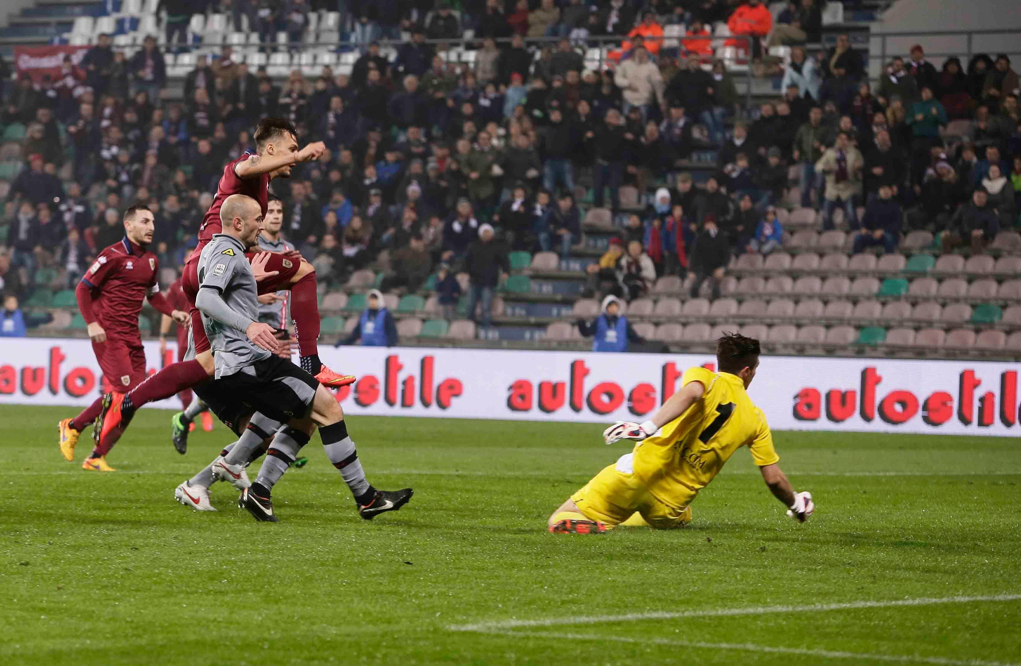 Una bella Reggiana pareggia 1-1 con l'Alessandria