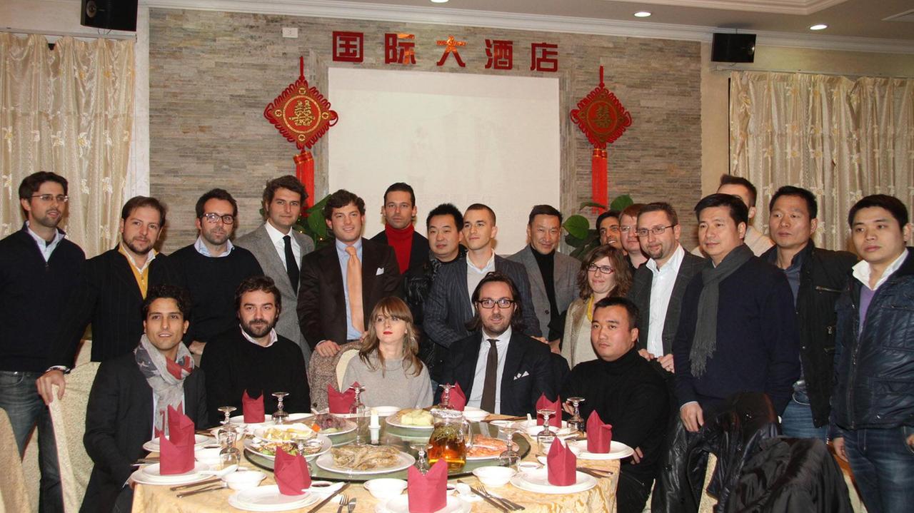 Un incontro tra giovani imprenditori italiani e cinesi