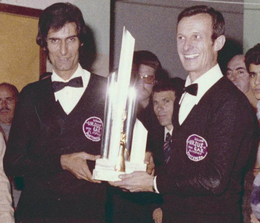 Da sinistra Alessandro Mazzinghi e Zelino Costagli, primi ai nazionali nel ’75