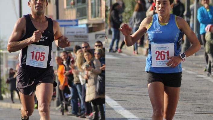 Mezza maratona a Olbia vincono Ibnorrida e Pinna 