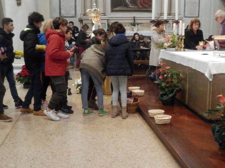 Raccolta alimentare per la Caritas 