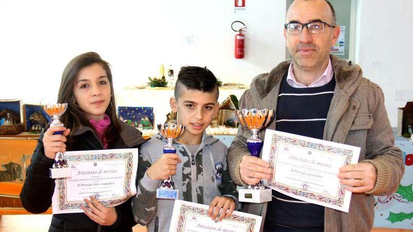 Sassari, i presepi più belli premiati nella scuola di Li Punti