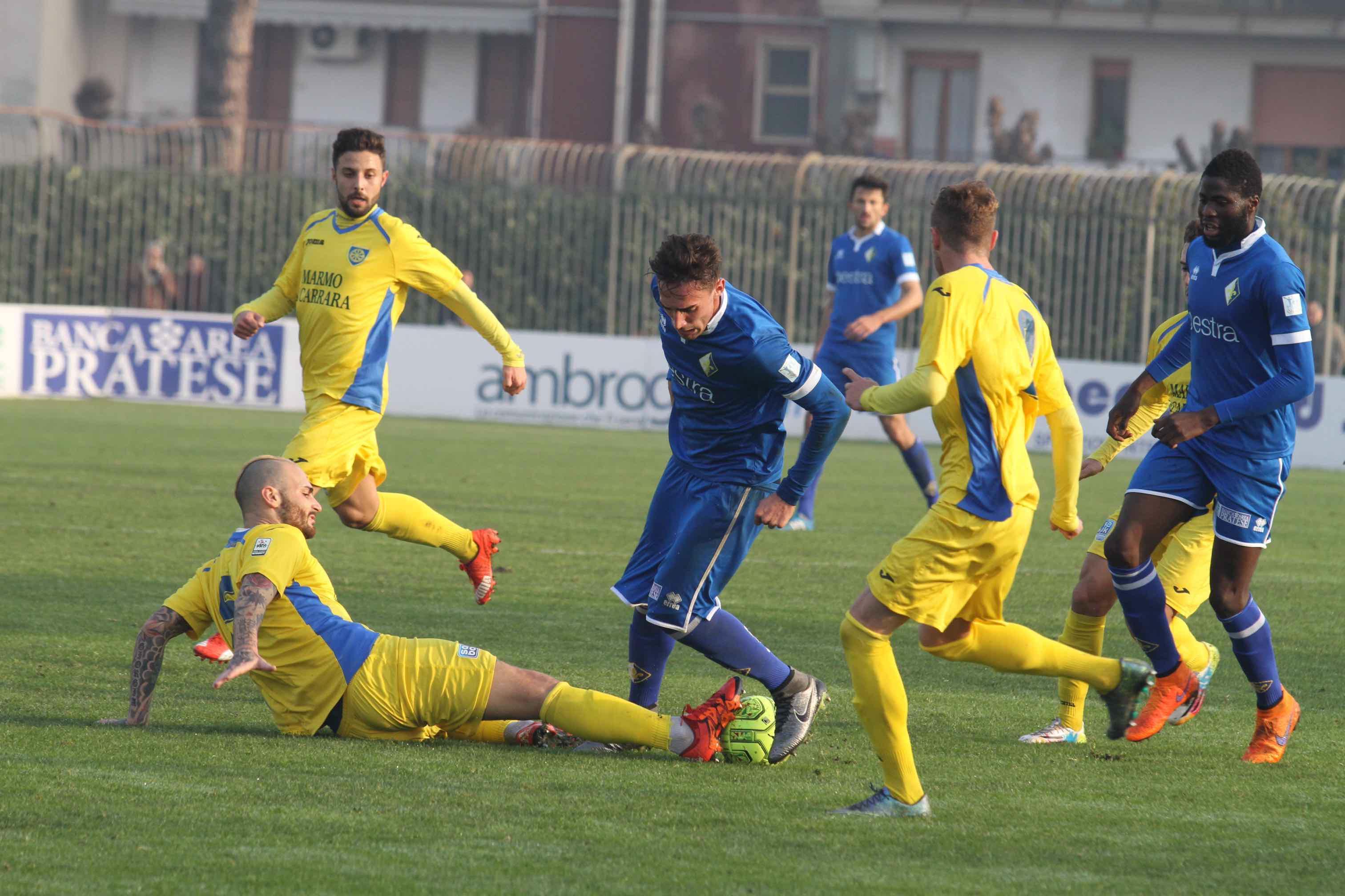 Un'azione di Prato-Carrarese