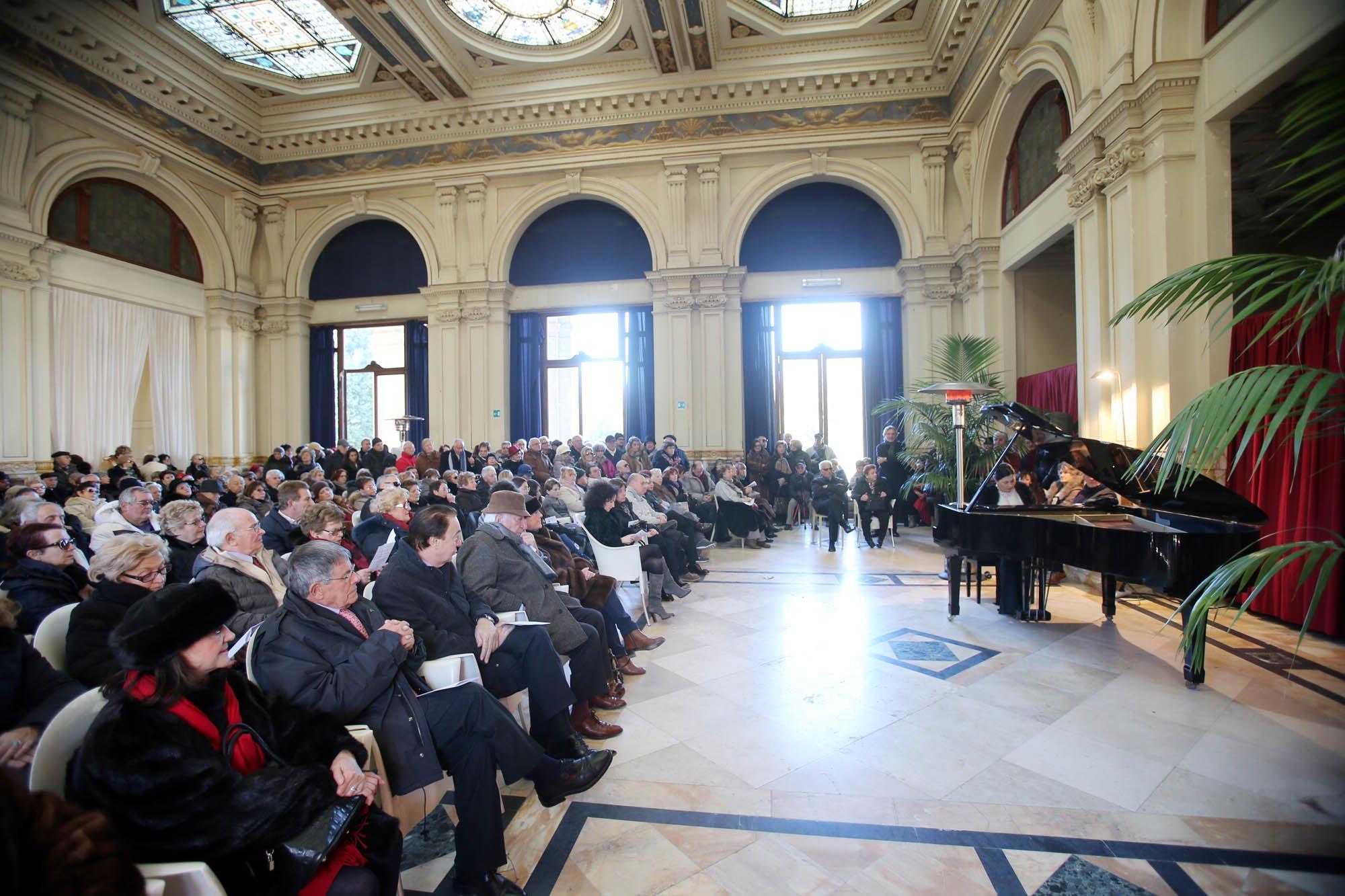 Il concerto di Capodanno 2015 nel Salone Regina del Tettuccio (Foto Nucci)