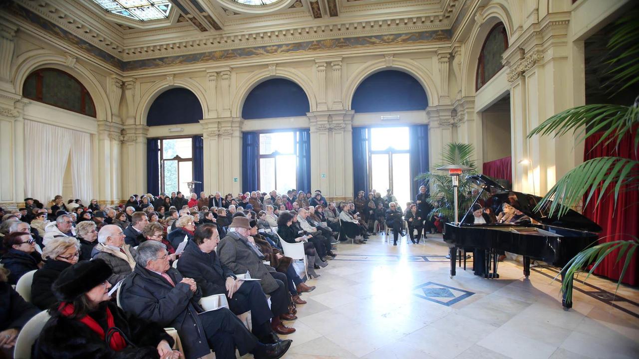 Il concerto di Capodanno 2015 nel Salone Regina del Tettuccio (Foto Nucci)