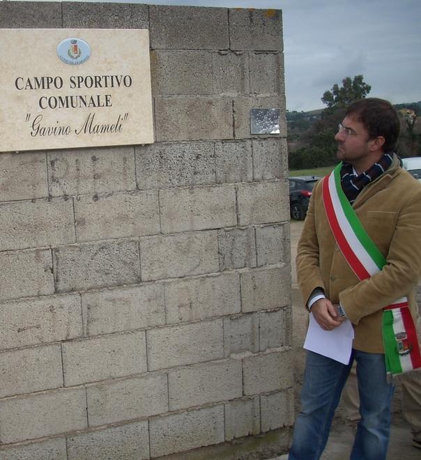 Ora lo stadio è intitolato a Gavino Mameli