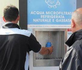 Case dell’acqua, è boom: erogati ben 116mila litri 