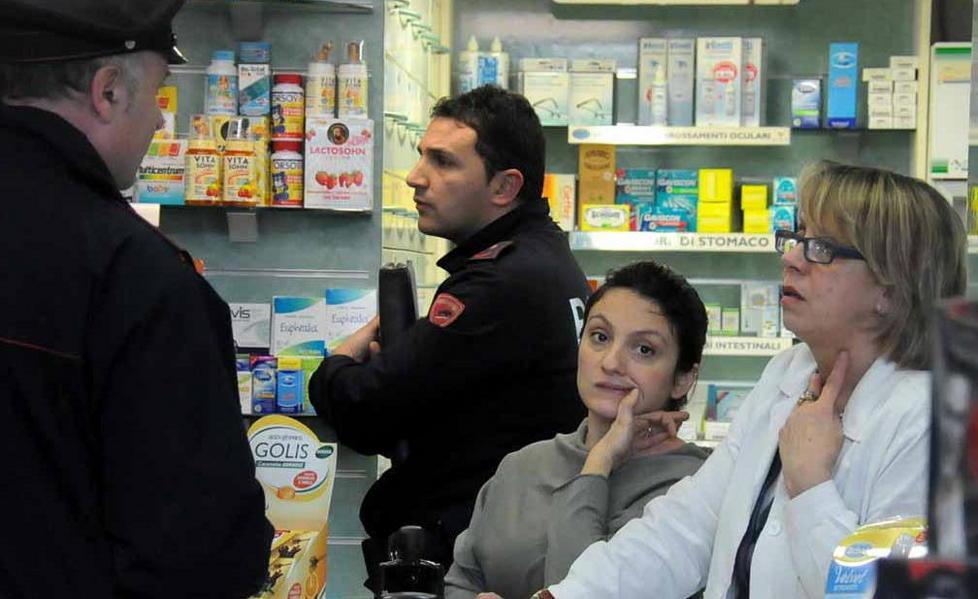 Arrestato il rapinatore della farmacia
