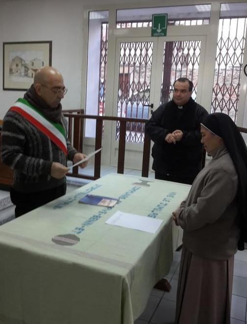 Suor Giuditta adesso è cittadina italiana