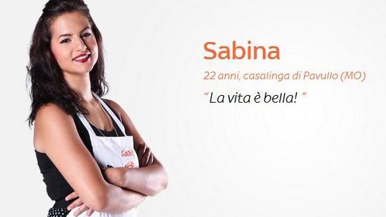Masterchef: ora Sabina da Pavullo è in gara per il titolo