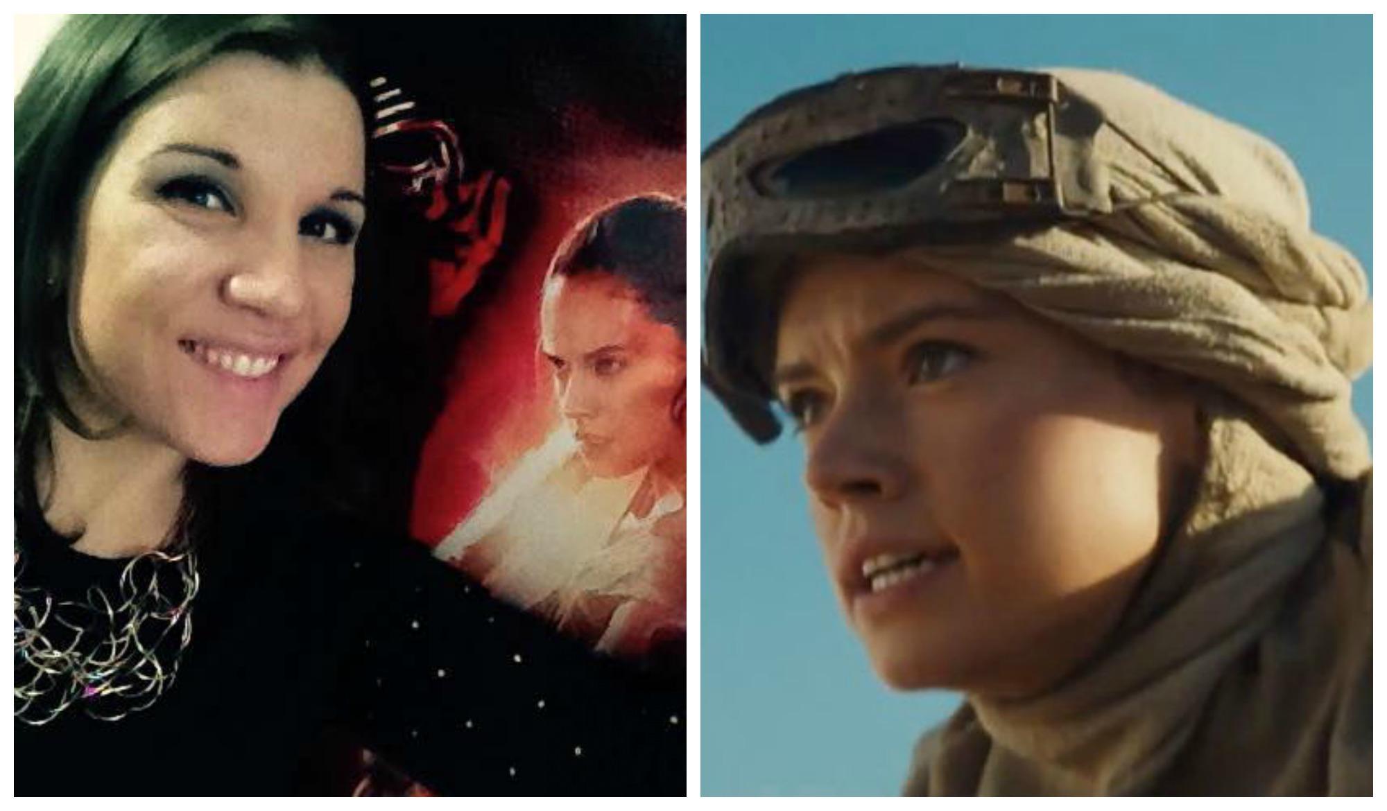 Benedetta Degli Innocenti e Daisy Ridley, protagonista di Star Wars