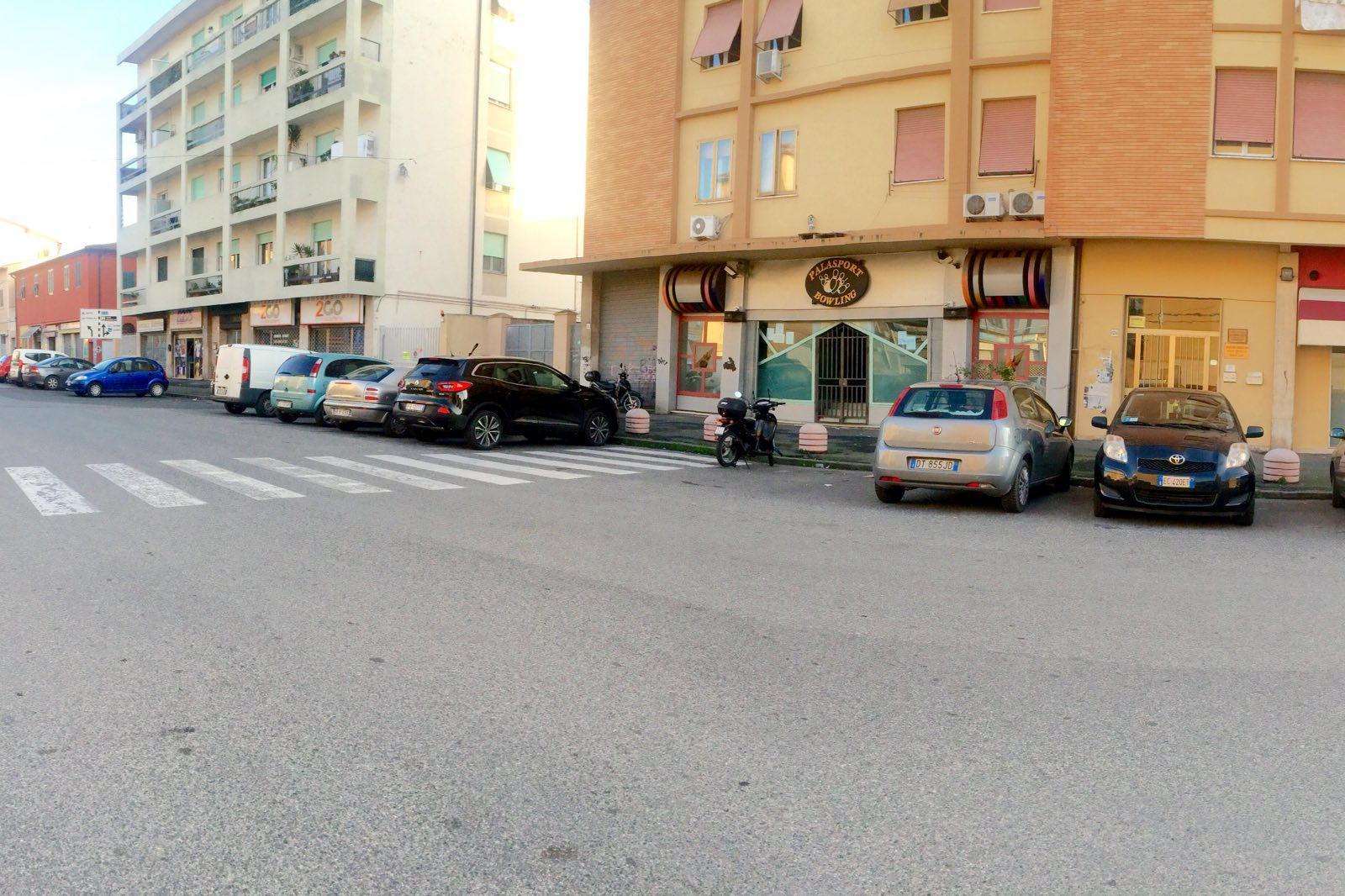 Il punto in cui è avvenuto il ribaltamento in via delle Sorgenti (Marzi Pentafoto)