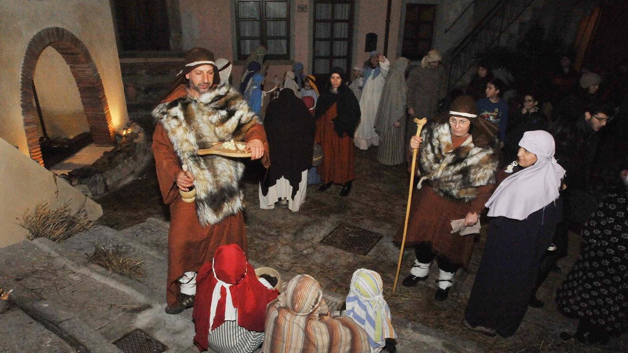 Il presepe di Marciana (Foto Gio' Di Stefano)