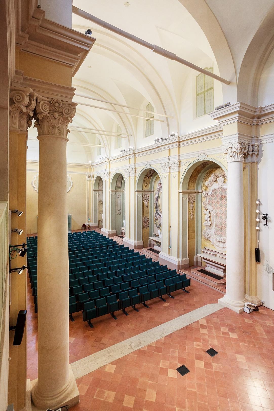 Una sala dell'auditorium San Rocco