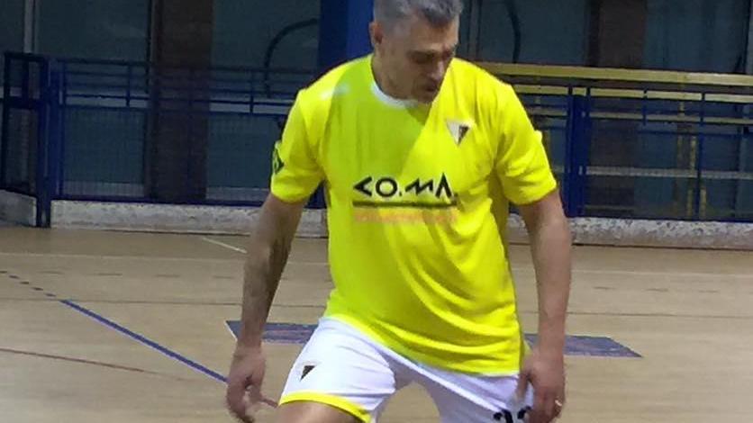 Sergio Silva si allena con la casacca del Cgc (foto Paola Benedetti)