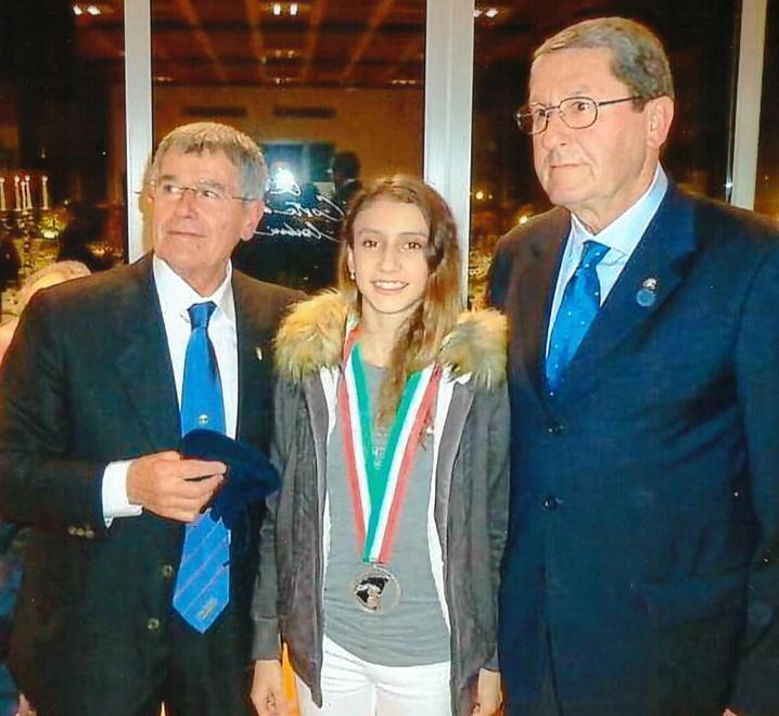 Egizia Bergesio eletta atleta dell’anno dai Veterani dello sport