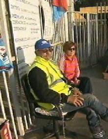 Natale in catene, l’operaio di Samatzai in lotta per il lavoro 