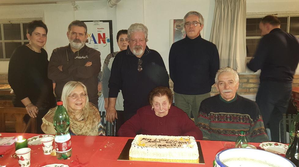 La festa per Maria Franceschi che è arrivata ai cento anni