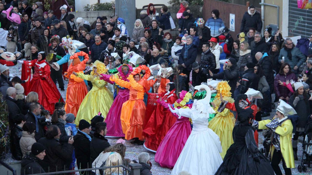 Un momento dell'edizione 2015 del Carnevale di Paperino