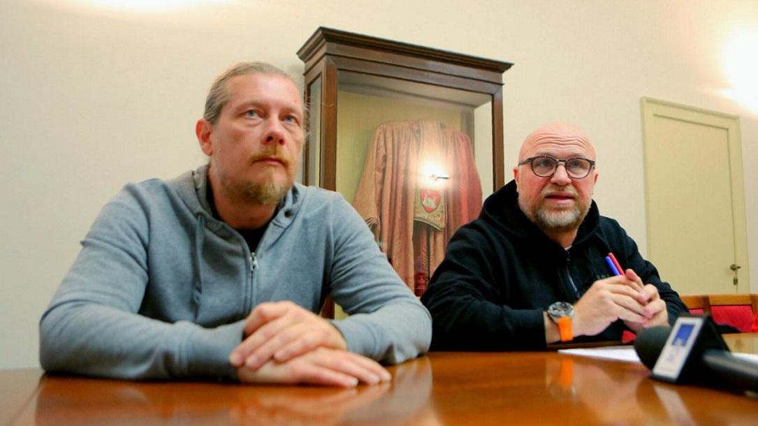L'assessore Gianni Lemmetti e il sindaco Filippo Nogarin (Marzi Pentafoto)