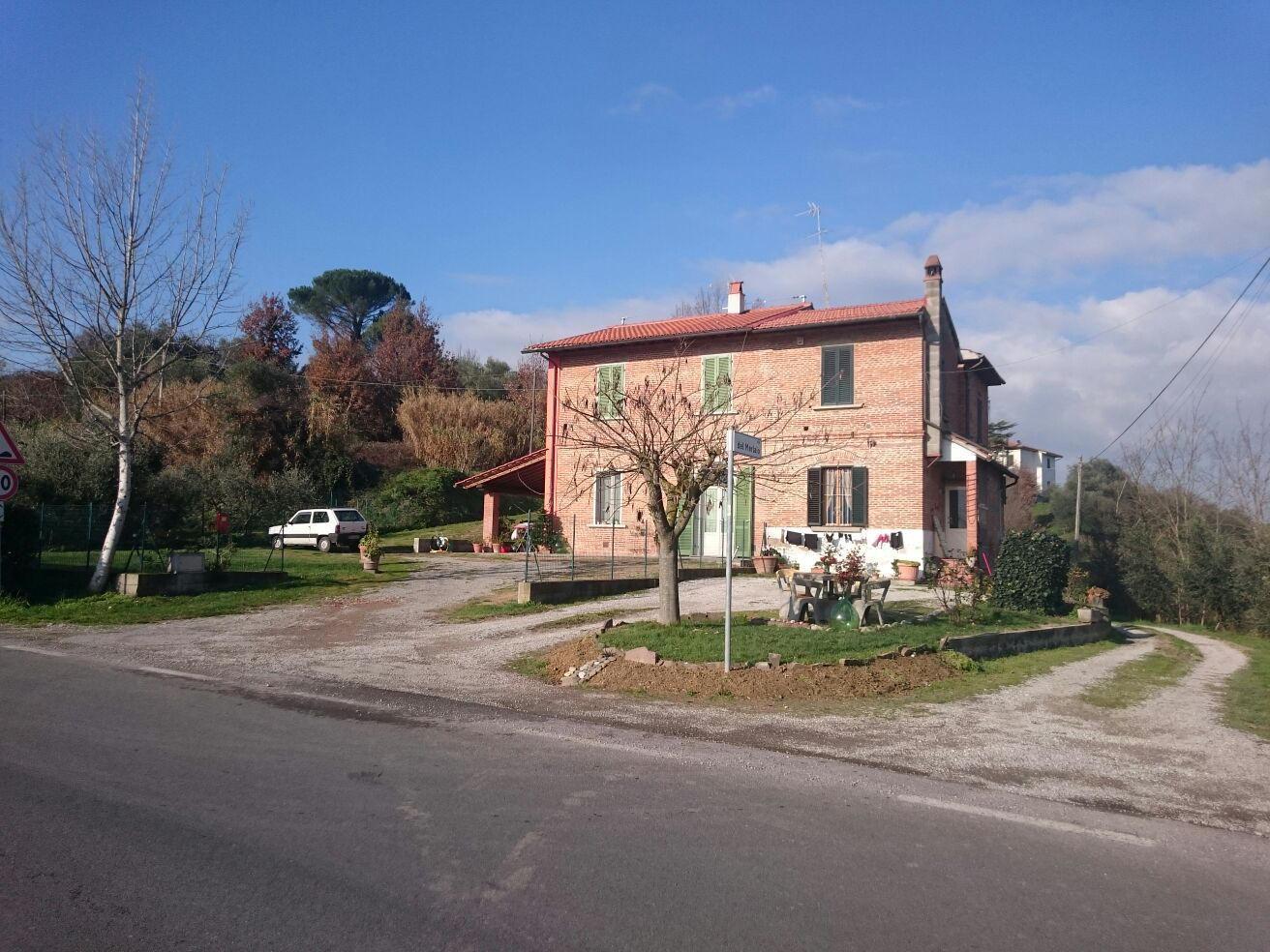 La casa in via delle Cerbaie dove è avvenuto un furto 