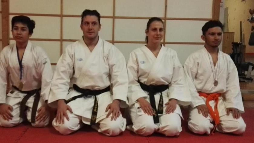 Diego e Kevin Hadzovic sul podio agli italiani di karate a Foligno